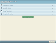 Tablet Screenshot of longisland-bariatric.com